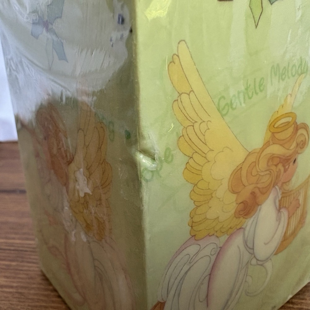 Vintage Precious Moments Christmas Angel Candle Sealed Holiday Collectible - Picture 6 of 10